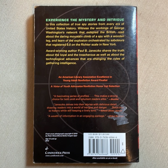 📚2/$6  The Dark Game: True Spy Stories from Invisible Ink to CIA Moles - Picture 2 of 12